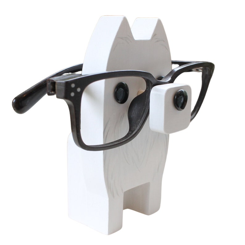 Samoyed Eyeglass Stand.