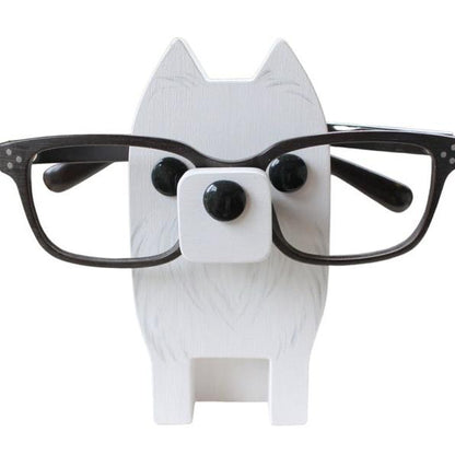 Samoyed Eyeglass Stand.