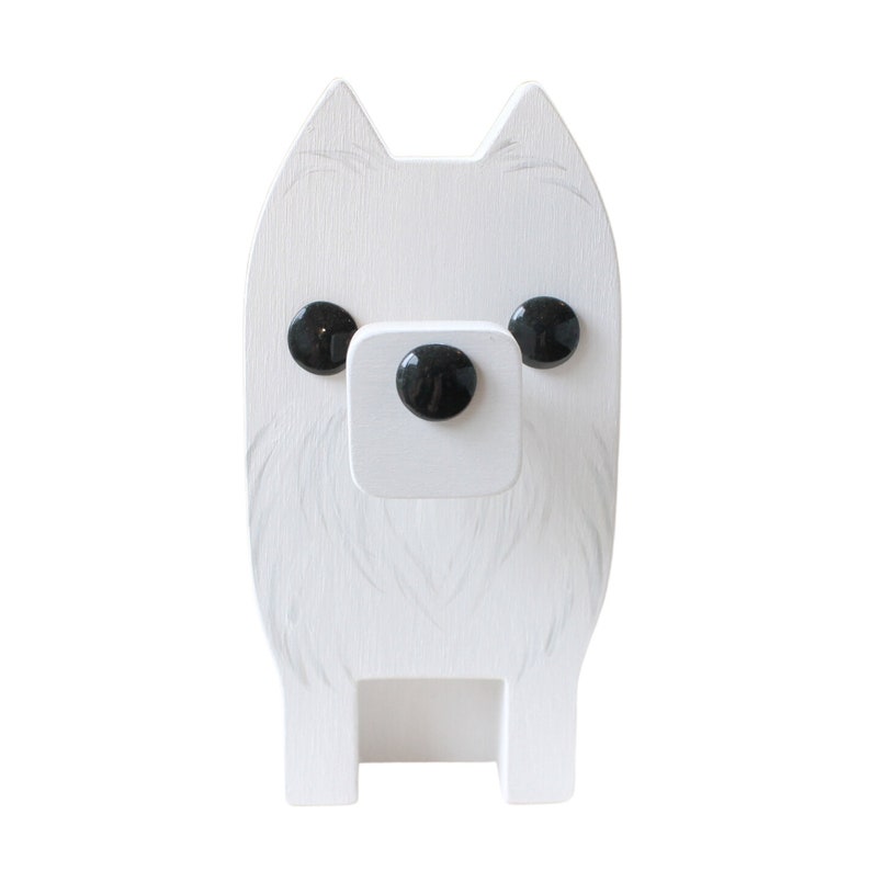 Samoyed Eyeglass Stand.