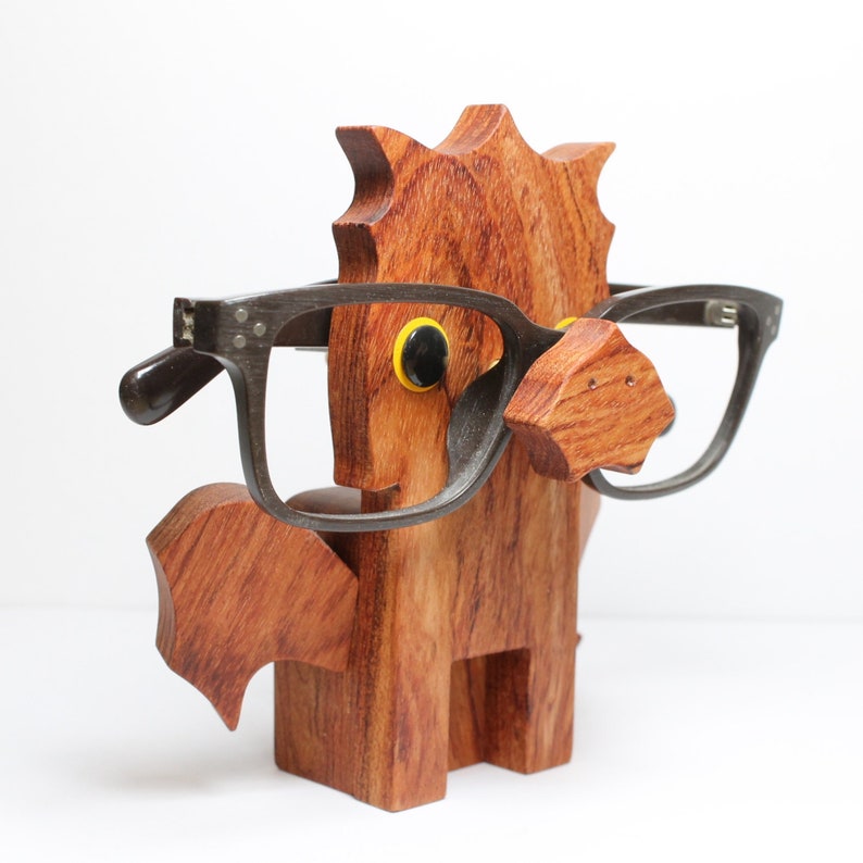 Red flying dragon Eyeglass Stand.