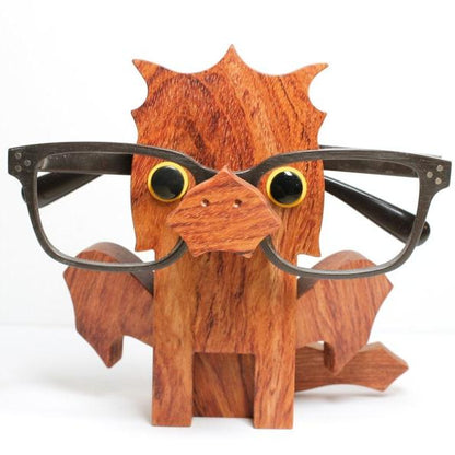 Red flying dragon Eyeglass Stand.