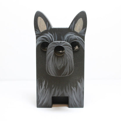 Scottish Terrier Eyeglass Stand.