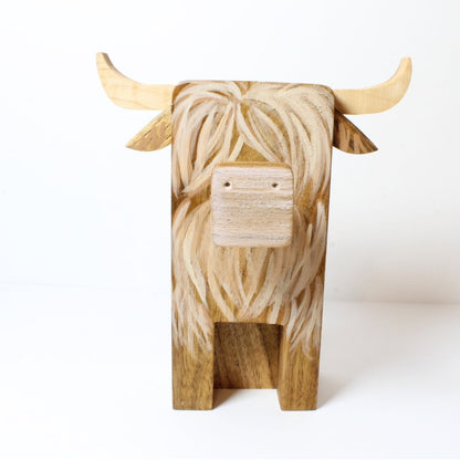 Highland Cow Eyeglass Stand.
