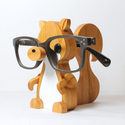 Squirrel Eyeglass Stand.