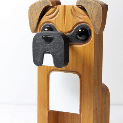 Boxer Dog Eyeglass Stand.
