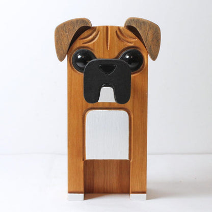 Boxer Dog Eyeglass Stand.