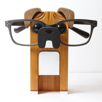Boxer Dog Eyeglass Stand.
