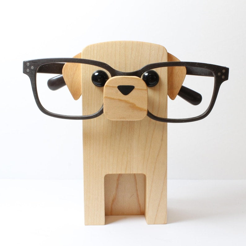Labrador Retriever Dog Eyeglass Stand.