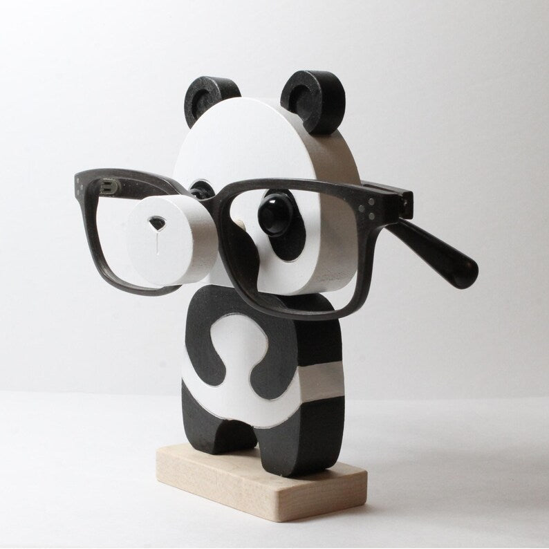 Panda standing up Eyeglass Stand.
