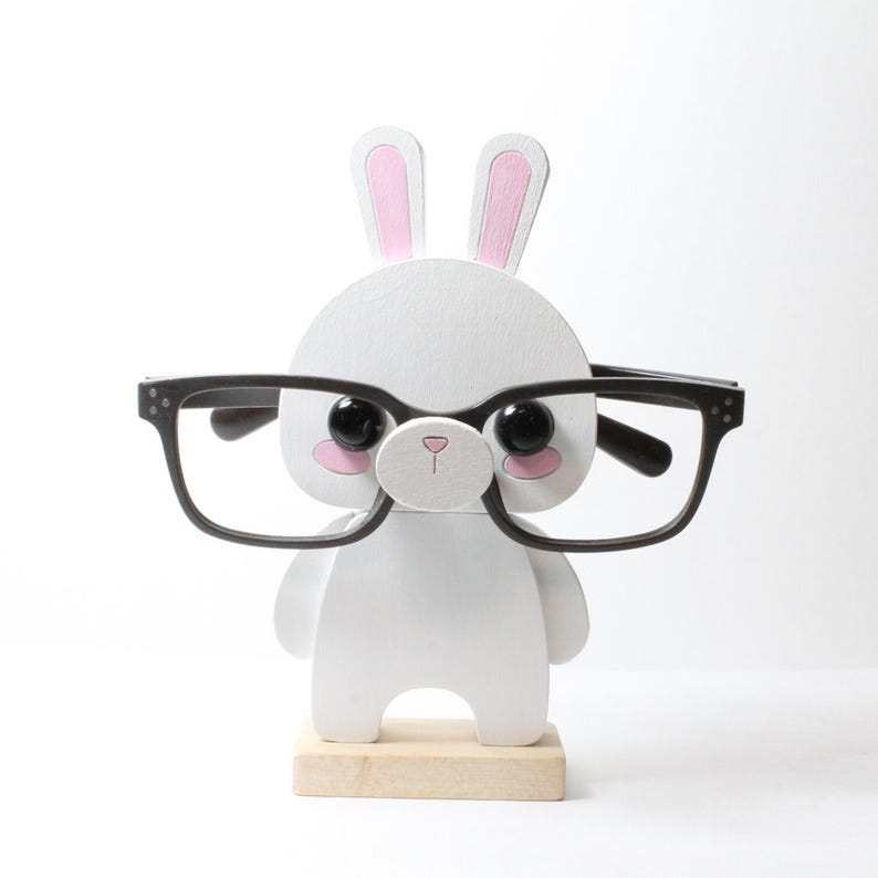 Bunny Eyeglass Stand.