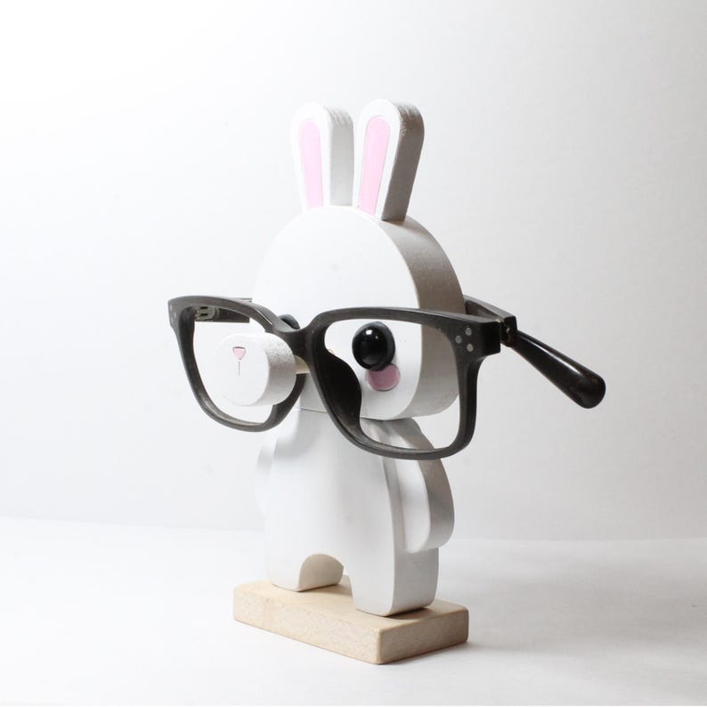Bunny Eyeglass Stand.