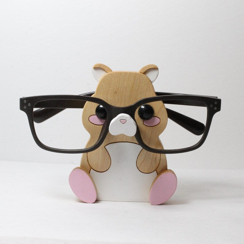 Cute Hamster Eyeglass Stand.