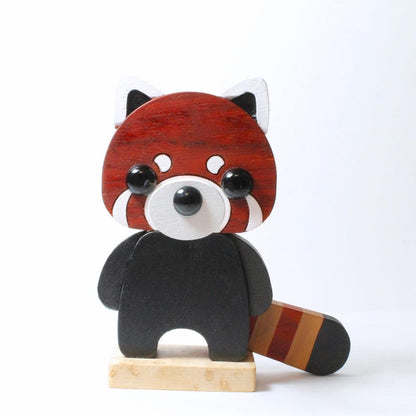 Red Panda Eyeglass Stand.