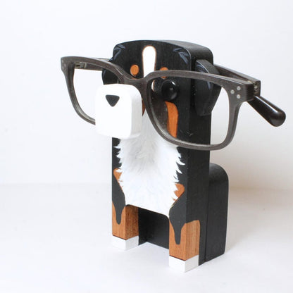Bernese Mountain Dog Eyeglass Stand.