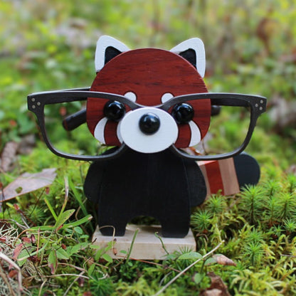 Red Panda Eyeglass Stand.