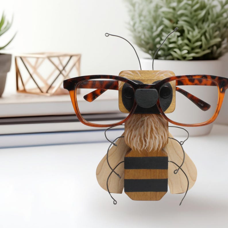 Honeybee Eyeglass Stand.