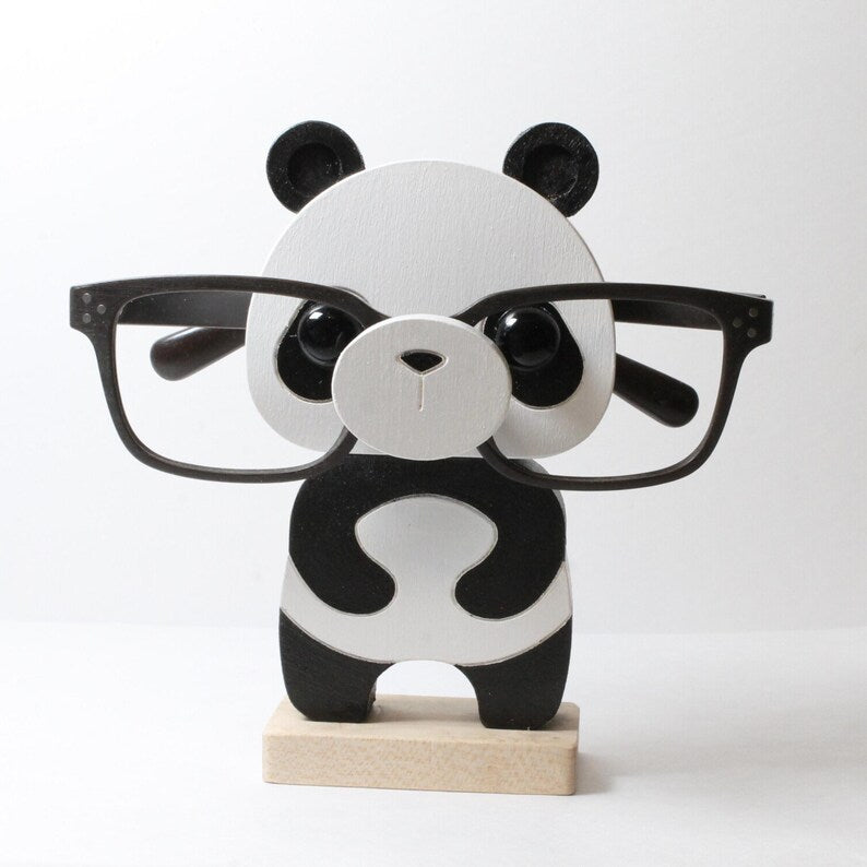 Panda standing up Eyeglass Stand.
