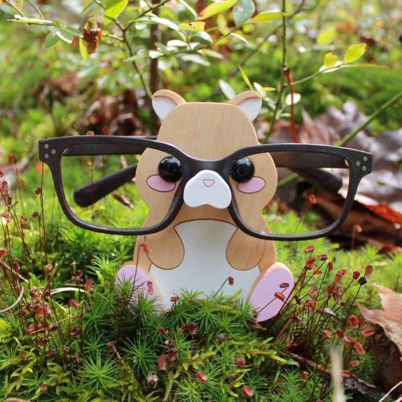 Cute Hamster Eyeglass Stand.