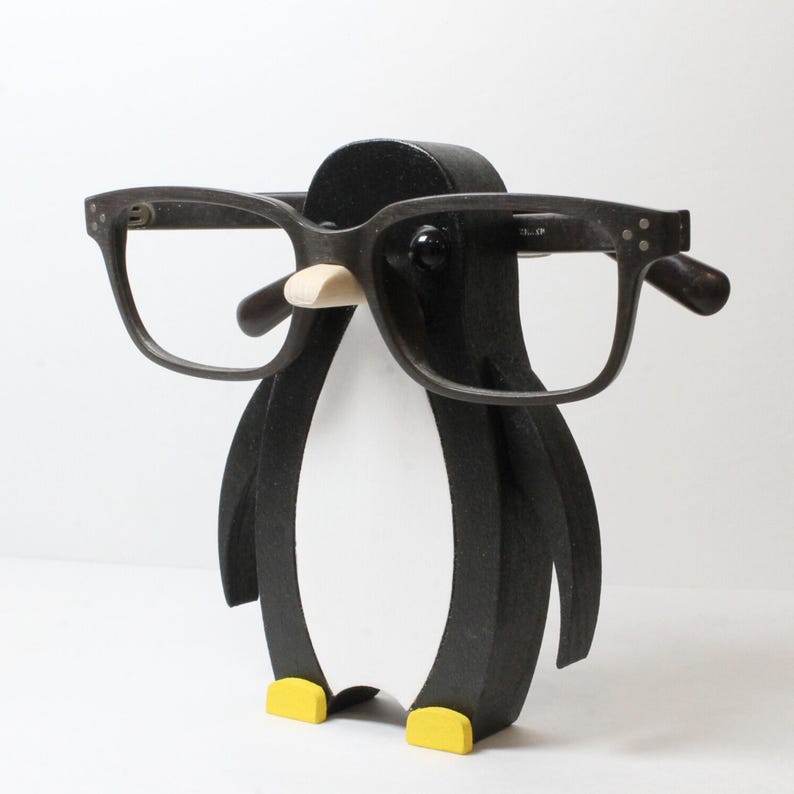 Penguin Eyeglass Stand.