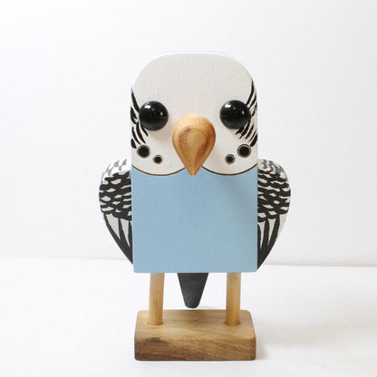 Budgie Eyeglass Stand.