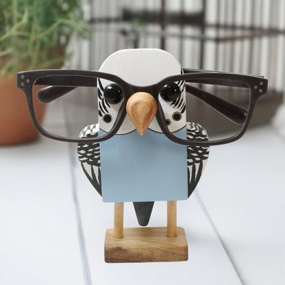 Budgie Eyeglass Stand.