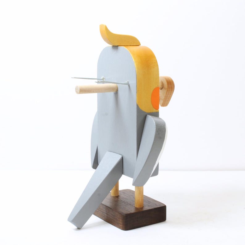 Cockatiel Eyeglass Stand.