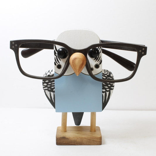 Budgie Eyeglass Stand.