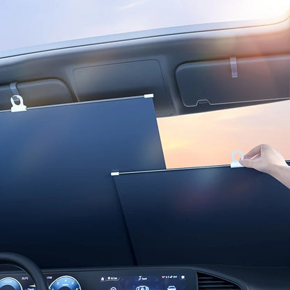 Thickened Efficient Automatic Retractable Car Sunshade