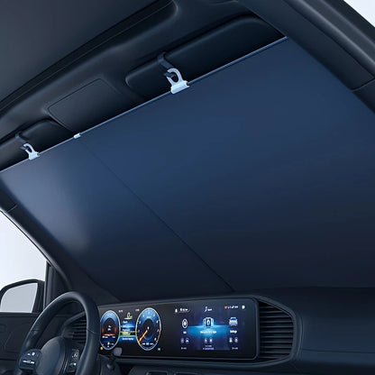 Thickened Efficient Automatic Retractable Car Sunshade