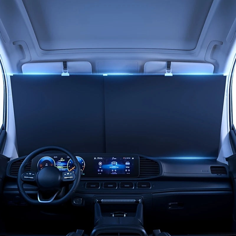 Thickened Efficient Automatic Retractable Car Sunshade